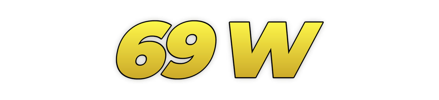 69w